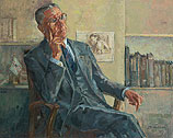 J. Hollenbeek Brouwer, Olieverf, 80x100cm
