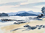 Schets N-Spanje, Aquarel, 54x74cm, 2001