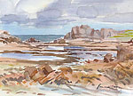 Bretonse kust, onbekend, 30x40cm, 2001