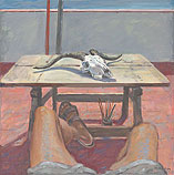 Relaxed..., Olieverf, 80x80cm