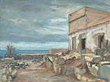 Ru?ne aan zee, Olieverf, 60x80cm