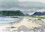 Landschap, onbekend, 24x34cm, 2000