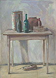 Oud spul, Olieverf, 100x73cm