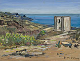 Baranco, Tenerife, Olieverf, 31x41cm
