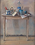Na het werk, Olieverf, 92x74cm
