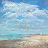 Terschelling Oost, Olieverf, 100x100cm