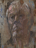 Zelfportret, Olieverf, 23.5x17.5cm