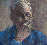 zelfportret, Olieverf, 29x30cm