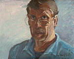 Zelfportret, onbekend, 33x39cm, 1999
