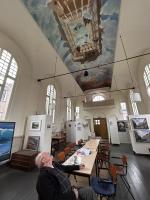Plafondschildering doopsgezinde kerk, onbekend