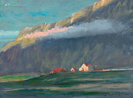 Nacht op de Lofoten