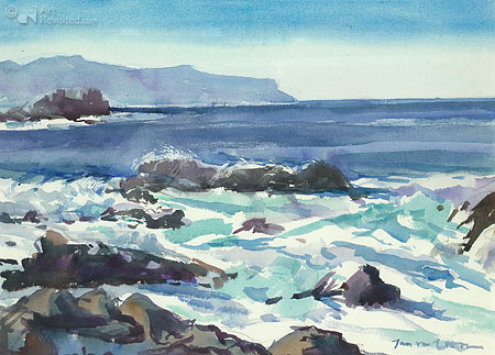 Gezicht op La Gomera