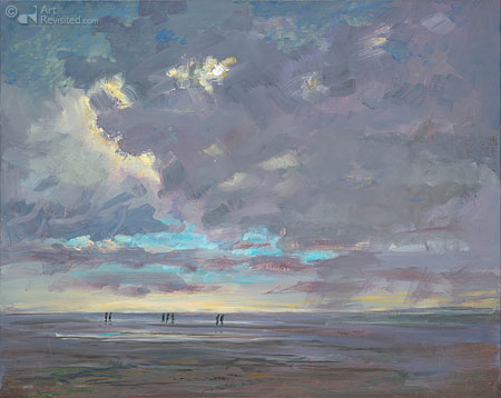 Mensen op het wad