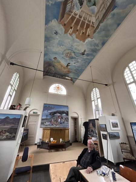 Plafondschildering doopsgezinden