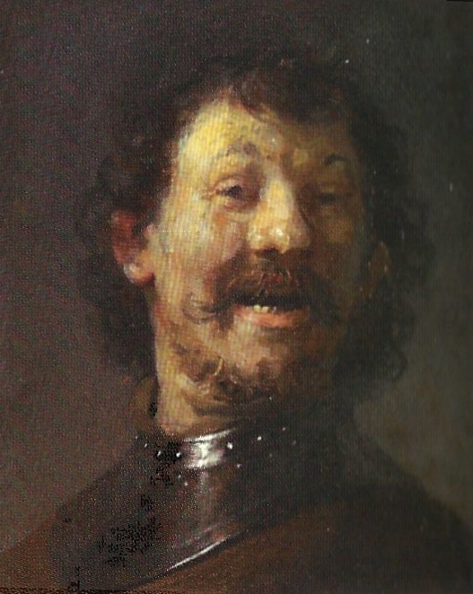 Rembrand, Zelfportret als lachende figuur